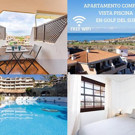 Apartamento Con Piscina Golf Del Sur Сан Мигел де Абона Екстериор снимка
